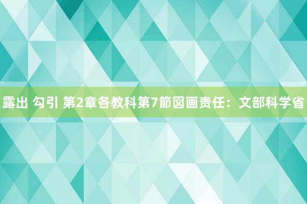 露出 勾引 第2章　各教科　第7節　図画责任：文部科学省